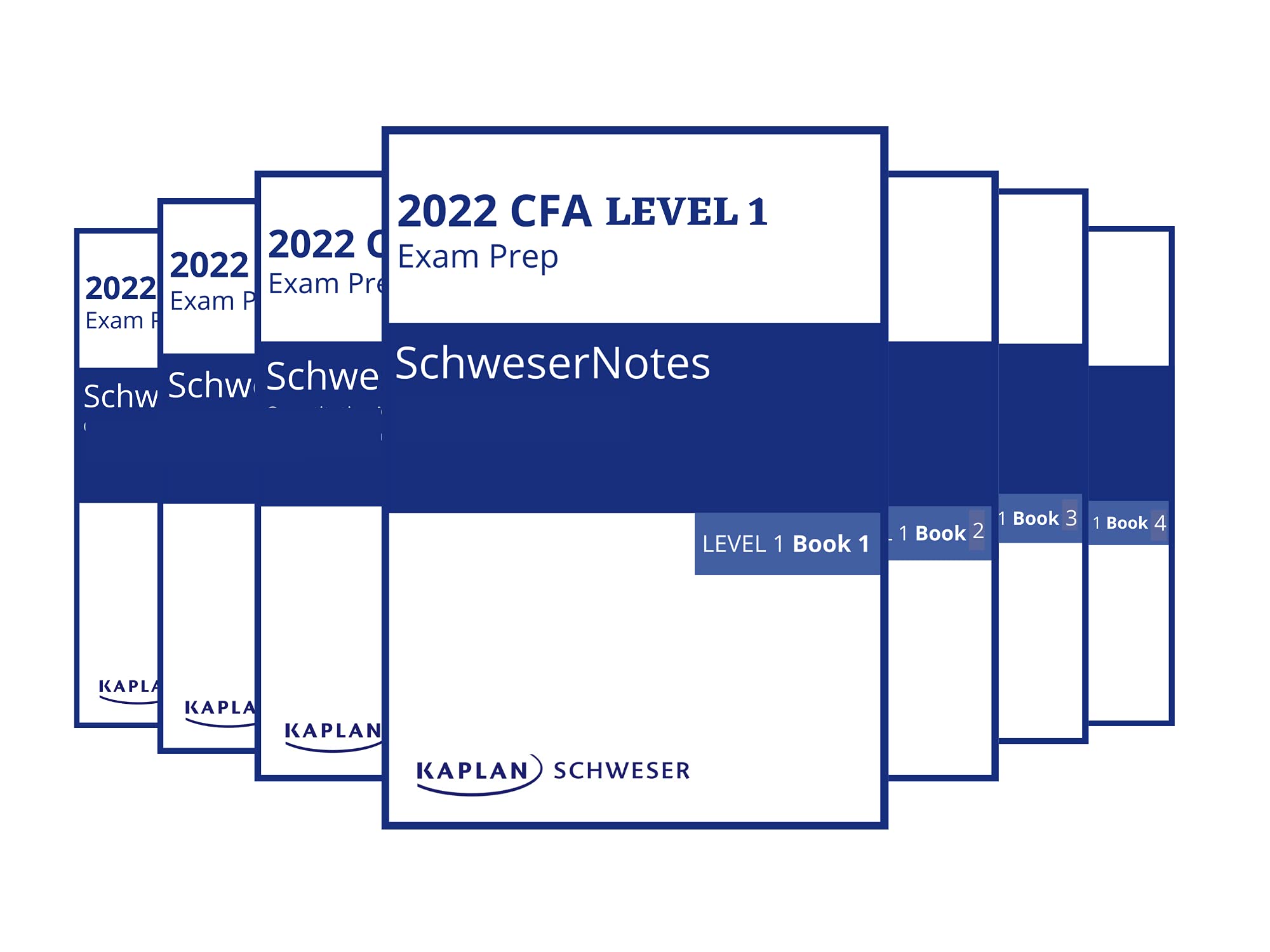 Urbanbae : 2022 CFA Level 1 Schweser Notes Book 1 to 7 (Set of 7 